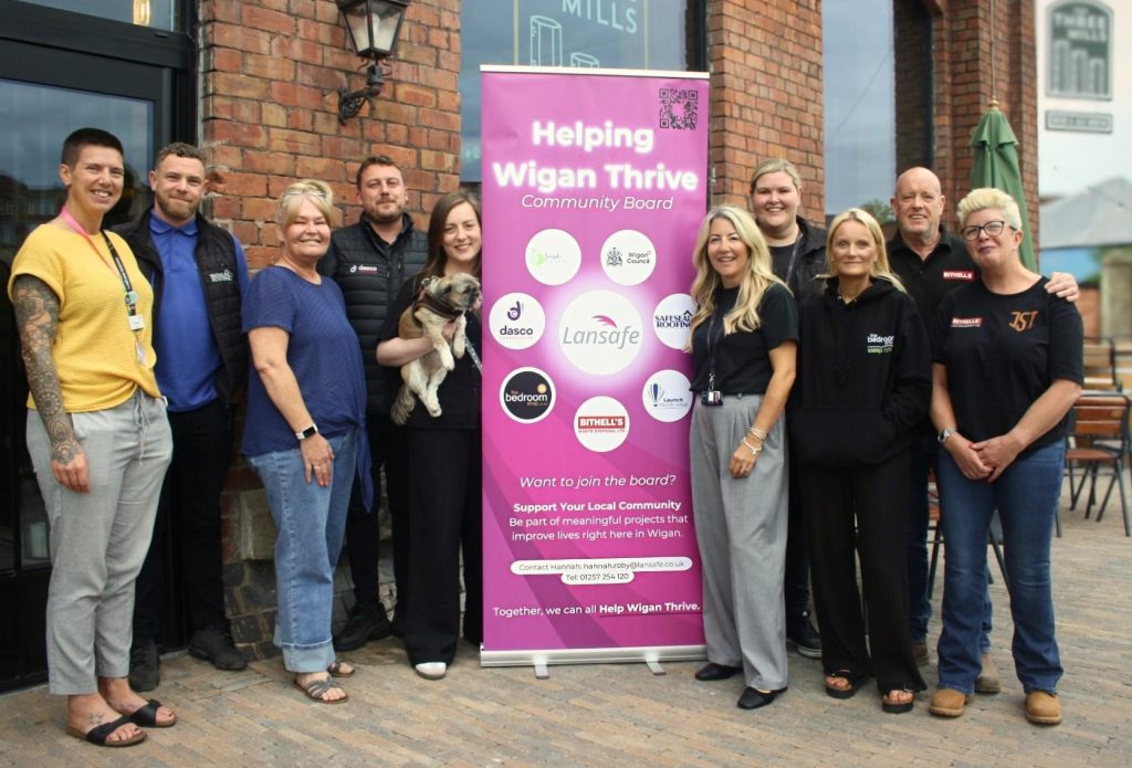 Helping Wigan Thrive Community Board in session