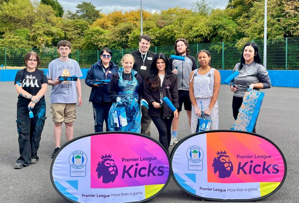 Wigan Athletic Community Trust Digmoor Clean-Up Day